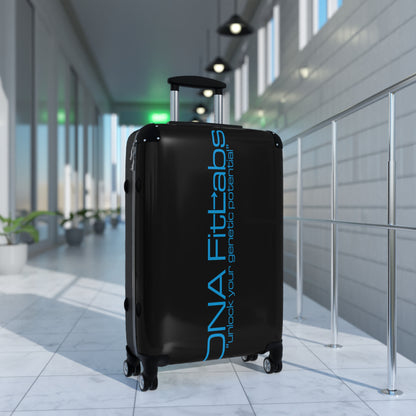 DNA Fit-labs Travel Suitcase - Unlock Your Genetic Potential, Luggage for Fitness Enthusiasts, Travel Gear, Health & Wellness Gift