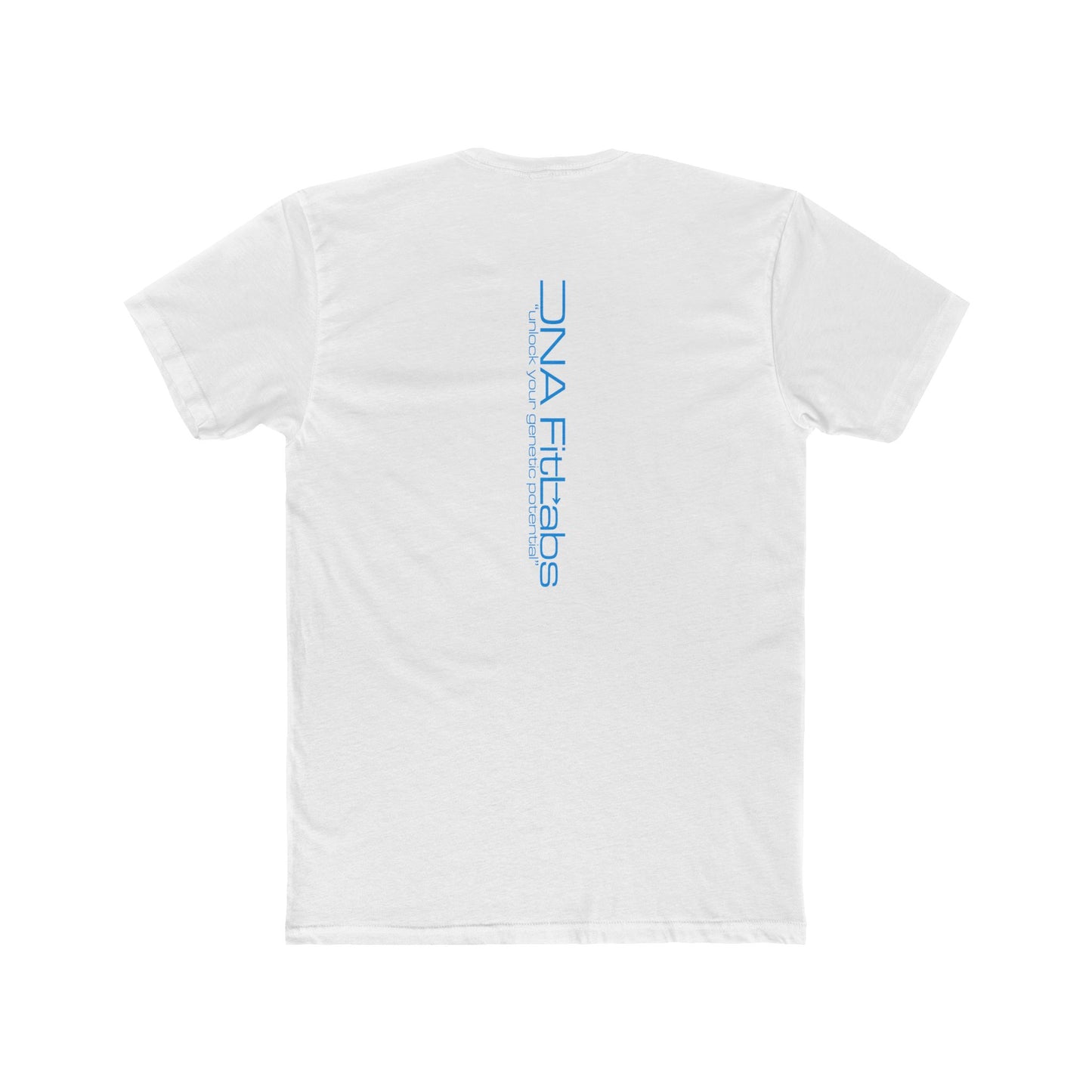 Unisex Cotton Crew Tee with DNA Fit Tabs Design, Casual Wear, Science Lover Gift, Graphic Tee, Everyday Essentials, Gift for Him/Her