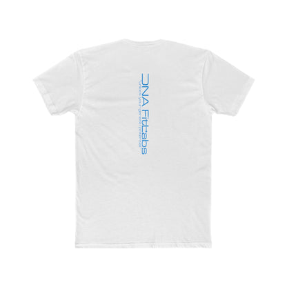 Unisex Cotton Crew Tee with DNA Fit Tabs Design, Casual Wear, Science Lover Gift, Graphic Tee, Everyday Essentials, Gift for Him/Her