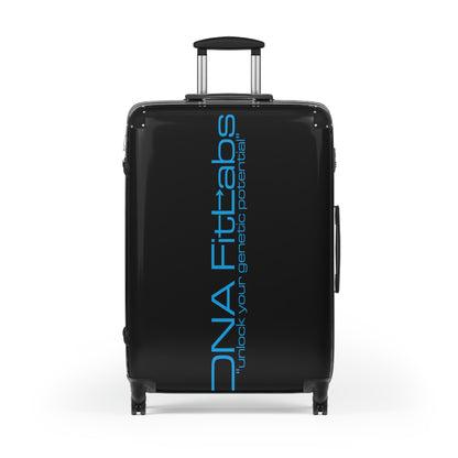 DNA Fit-labs Travel Suitcase - Unlock Your Genetic Potential, Luggage for Fitness Enthusiasts, Travel Gear, Health & Wellness Gift