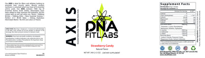 AXIS - BCAA + EAA Strawberry Candy 300g w/Natural Flavor