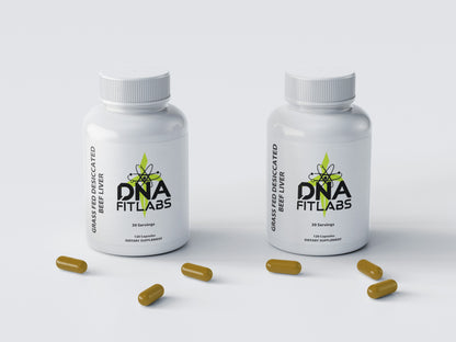 Grass Fed Desiccated Beef Liver Capsules – Pasture Raised
