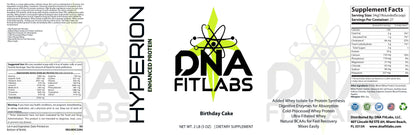 2lb Whey Armor Protein Birthday Cake  "HYPERION"