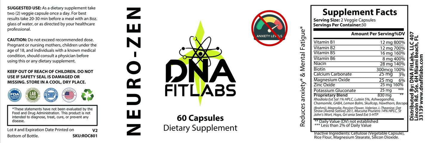 NEURO-ZEN Anxiety Formula