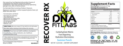 RECOVER RX - Recovery Carb + Electrolyte Summer Punch 1365g