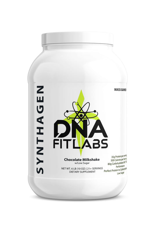 SYNTHAGEN - 6lb Bulk Up! Mass Gainer Chocolate Milkshake w/Low Sugar