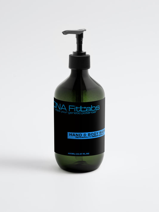 Hand & Body Wash, Patchouli & Amber Vanilla